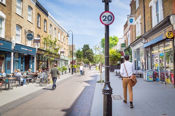 20mph speed limits on TfL roads in Camden, Islington, Hackney, Haringey and Tower Hamlets from Friday 31 March